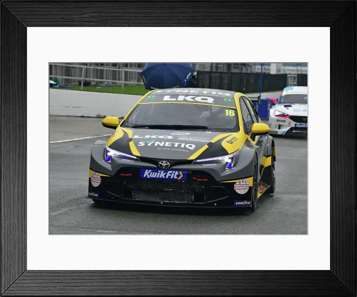 Framed Print : CJ15 0080 Aiden Moffat, Toyota Corolla GR Sport, LKQ Euro Car Parts with SYNETIQ Framed Print : CJ15 0080 Aiden Moffat, Toyota Corolla GR Sport, LKQ Euro Car Parts with SYNETIQ