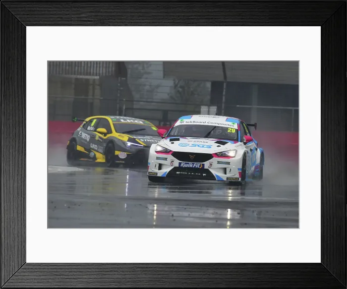 Framed Print : CJ15 1211 Scott Sumpton, Cupra Leon, Restart Racing Framed Print : CJ15 1211 Scott Sumpton, Cupra Leon, Restart Racing