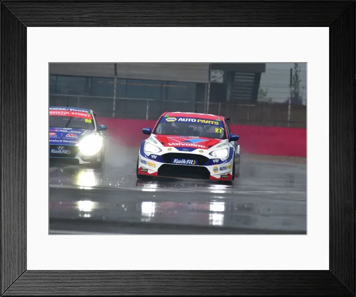 Framed Print : CJ15 1217 Dan Cammish, Ford Focus ST, NAPA Racing UK Framed Print : CJ15 1217 Dan Cammish, Ford Focus ST, NAPA Racing UK