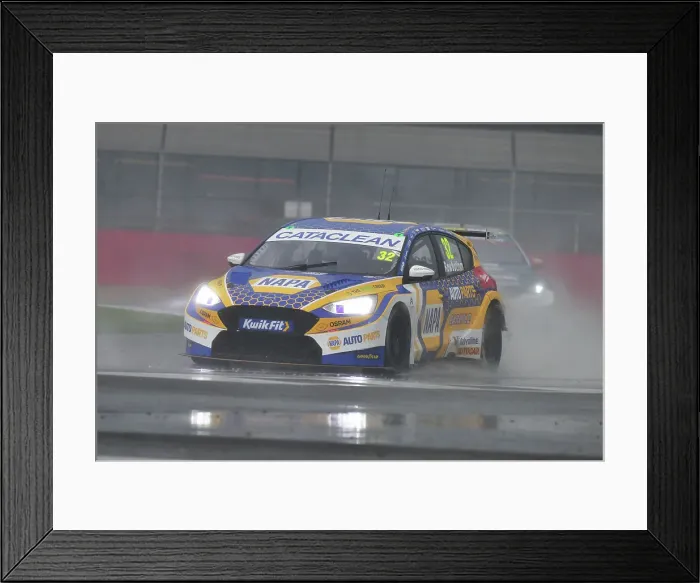 Framed Print : CJ15 1228 Daniel Rowbottom, Ford Focus ST, NAPA Racing UK Framed Print : CJ15 1228 Daniel Rowbottom, Ford Focus ST, NAPA Racing UK