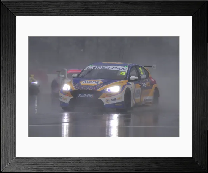 Framed Print : CJ15 1254 Daniel Rowbottom, Ford Focus ST, NAPA Racing UK Framed Print : CJ15 1254 Daniel Rowbottom, Ford Focus ST, NAPA Racing UK