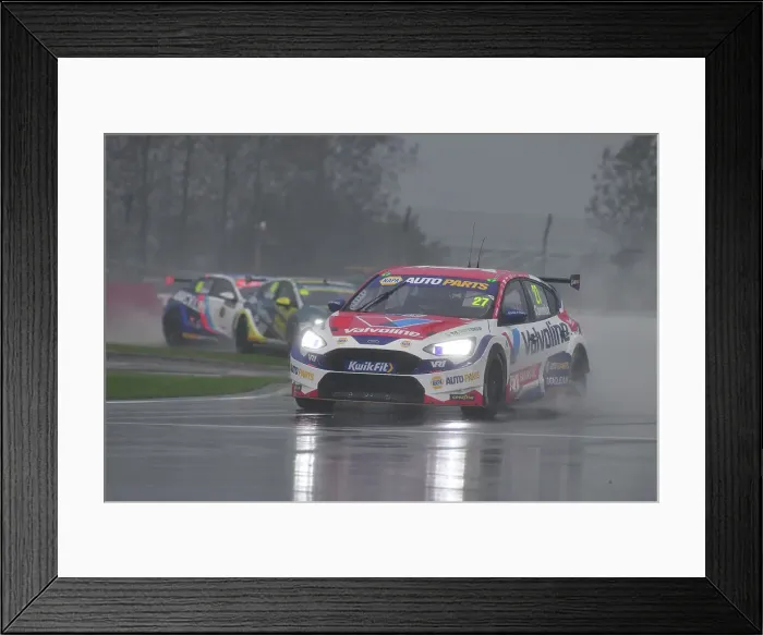 Framed Print : CJ15 1260 Dan Cammish, Ford Focus ST, NAPA Racing UK Framed Print : CJ15 1260 Dan Cammish, Ford Focus ST, NAPA Racing UK