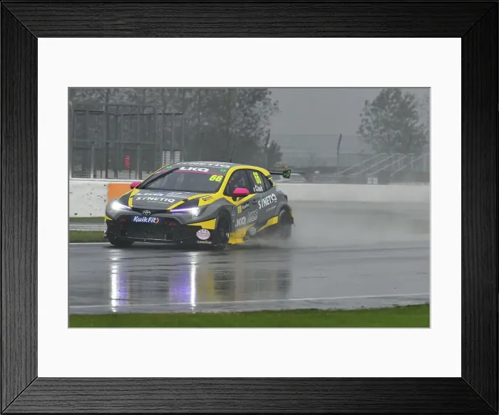 Framed Print : CJ15 1270 Josh Cook, Toyota Corolla GR Sport, LKQ Euro Car Parts with SYNETIQ Framed Print : CJ15 1270 Josh Cook, Toyota Corolla GR Sport, LKQ Euro Car Parts with SYNETIQ