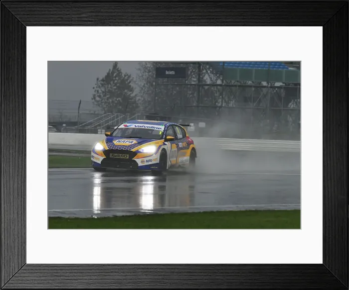 Framed Print : CJ15 1271 Ashley Sutton, Ford Focus ST, NAPA Racing UK Framed Print : CJ15 1271 Ashley Sutton, Ford Focus ST, NAPA Racing UK