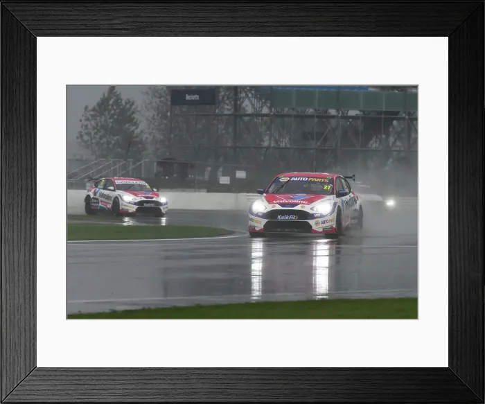 Framed Print : CJ15 1274 Dan Cammish, Ford Focus ST, NAPA Racing UK Framed Print : CJ15 1274 Dan Cammish, Ford Focus ST, NAPA Racing UK