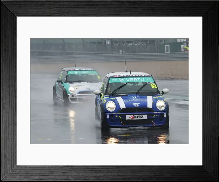Framed Print : CJ14_9918 James Black, Graves Motorsport, MINI Cooper.jpg Framed Print : CJ14_9918 James Black, Graves Motorsport, MINI Cooper.jpg