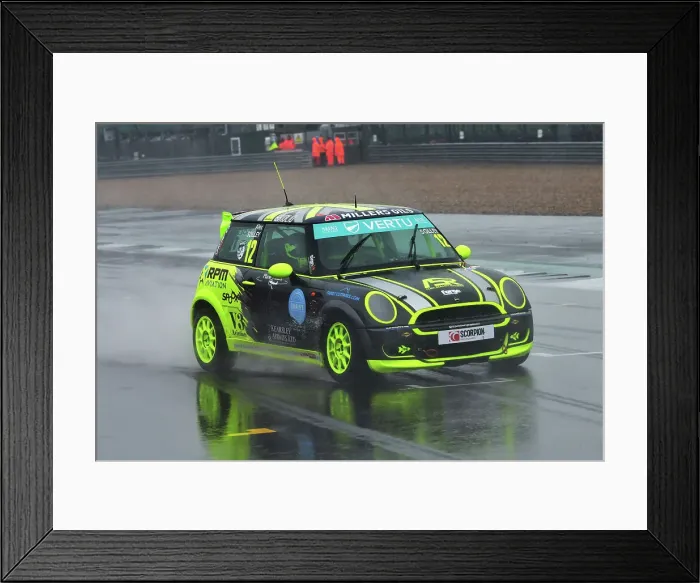 Framed Print : CJ14_9920 Alex Solley, MIMI Cooper, Graves Motorsport.jpg Framed Print : CJ14_9920 Alex Solley, MIMI Cooper, Graves Motorsport.jpg