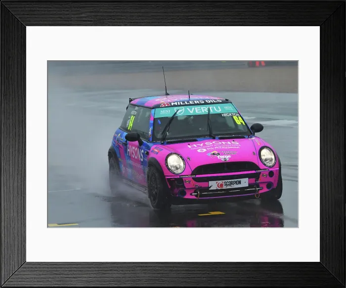 Framed Print : CJ14_9927 Harry Hickton, MINI Cooper, Westbourne Motorsport.jpg Framed Print : CJ14_9927 Harry Hickton, MINI Cooper, Westbourne Motorsport.jpg