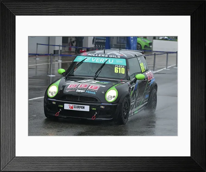 Framed Print : CJ14_9938 Louis Fleet, MINI Cooper, Team Avago.jpg Framed Print : CJ14_9938 Louis Fleet, MINI Cooper, Team Avago.jpg