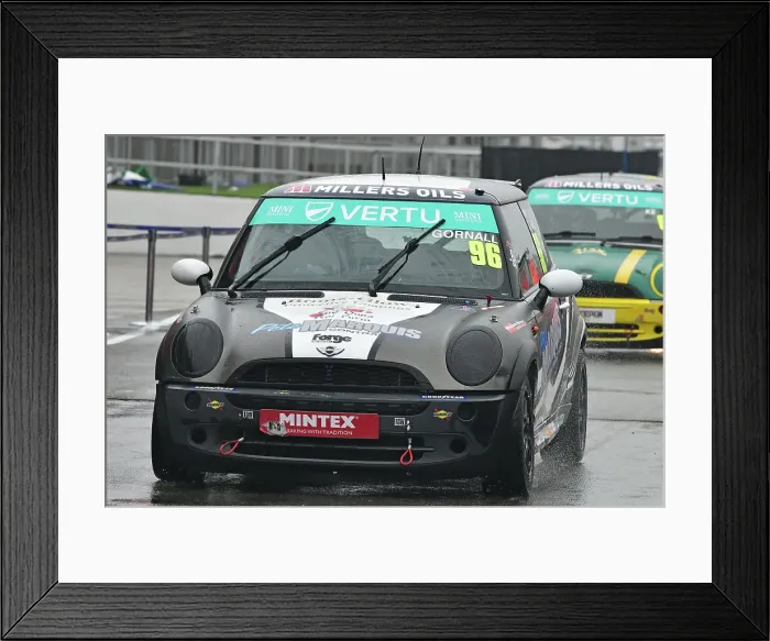 Framed Print : CJ14_9942 Sam Gornall, MINI Cooper, Westbourne Motorsport.jpg Framed Print : CJ14_9942 Sam Gornall, MINI Cooper, Westbourne Motorsport.jpg