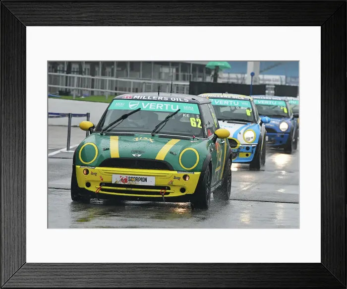 Framed Print : CJ14_9943 Alex Keens, MINI Cooper, Graves Motorsport.jpg Framed Print : CJ14_9943 Alex Keens, MINI Cooper, Graves Motorsport.jpg