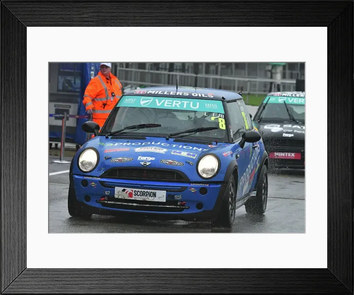 Framed Print : CJ14_9945 Olivier Algieri, MINI Cooper, Westbourne Motorsport.jpg Framed Print : CJ14_9945 Olivier Algieri, MINI Cooper, Westbourne Motorsport.jpg