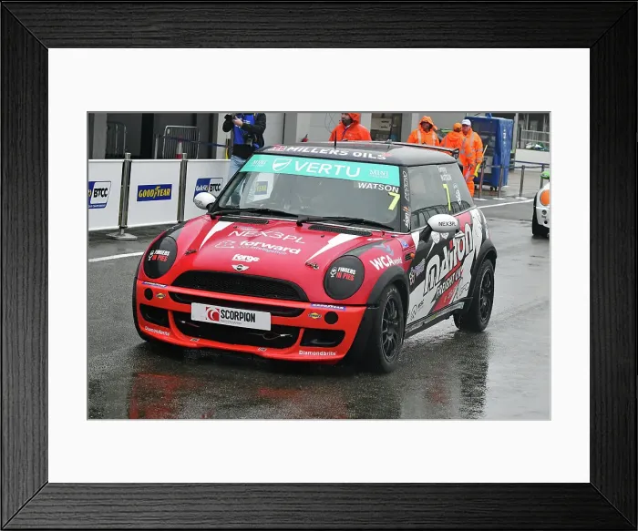 Framed Print : CJ14_9951 Tommy Watson, MINI Cooper, EXCELR8 Motorsport.jpg Framed Print : CJ14_9951 Tommy Watson, MINI Cooper, EXCELR8 Motorsport.jpg