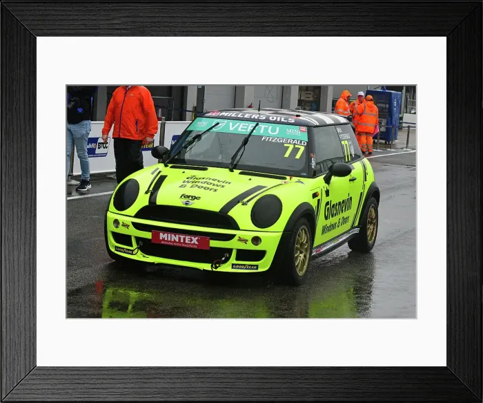 Framed Print : CJ14_9953 Mick Fitzgerald, MINI Cooper, Performance Tek Racing.jpg Framed Print : CJ14_9953 Mick Fitzgerald, MINI Cooper, Performance Tek Racing.jpg