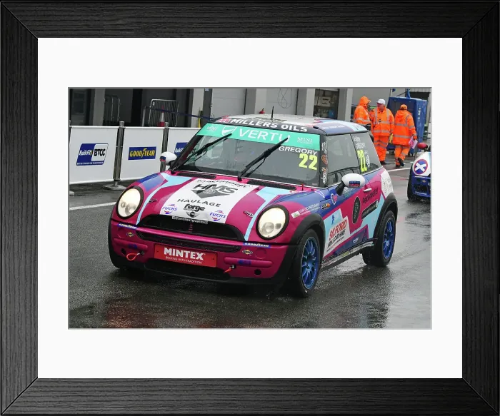 Framed Print : CJ14_9955 Ashley Gregory, MINI Cooper, Ashley Gregory Racing.jpg Framed Print : CJ14_9955 Ashley Gregory, MINI Cooper, Ashley Gregory Racing.jpg