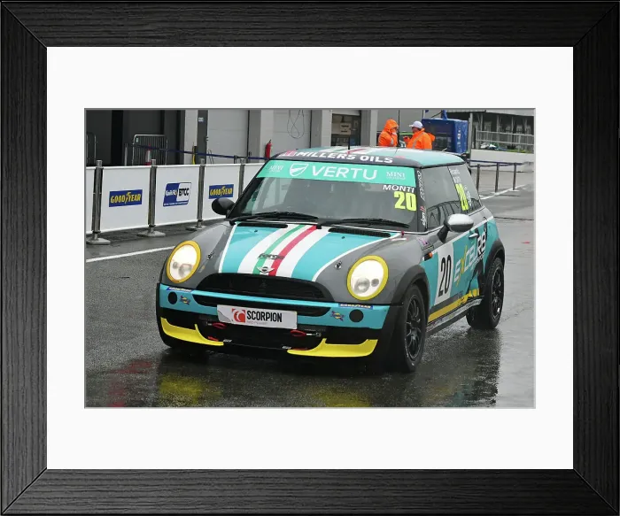 Framed Print : CJ14_9957 Riccardo Monti, MINI Cooper, EXCELR8 Motorsport.jpg Framed Print : CJ14_9957 Riccardo Monti, MINI Cooper, EXCELR8 Motorsport.jpg