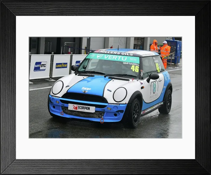 Framed Print : CJ14_9958 Paul Manning, MINI Cooper, Mannpower Motorsport.jpg Framed Print : CJ14_9958 Paul Manning, MINI Cooper, Mannpower Motorsport.jpg