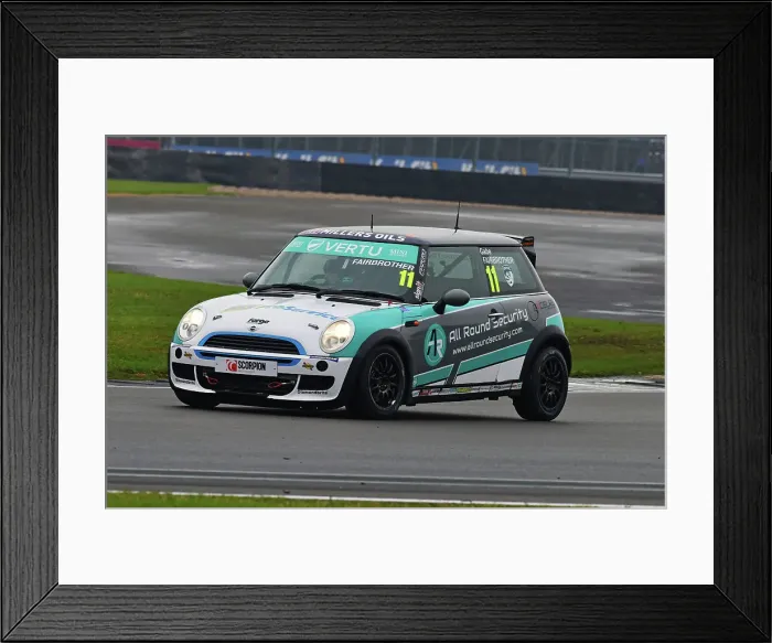 Framed Print : CJ15_0834 Gabe Fairbrother, MINI Cooper, EXCELR8 Motorsport.jpg Framed Print : CJ15_0834 Gabe Fairbrother, MINI Cooper, EXCELR8 Motorsport.jpg