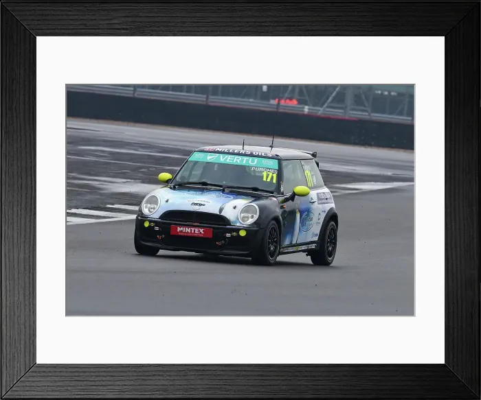 Framed Print : CJ15_0846 Leo Purches, MINI Cooper, Graves Motorsport.jpg Framed Print : CJ15_0846 Leo Purches, MINI Cooper, Graves Motorsport.jpg