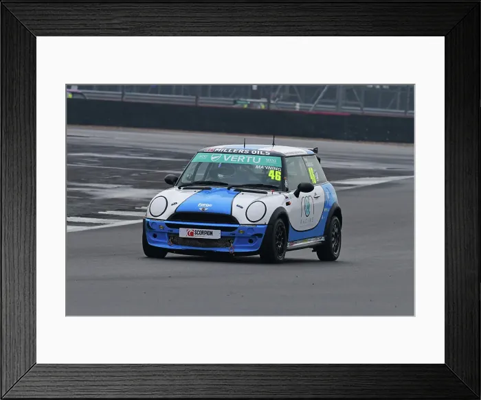 Framed Print : CJ15_0854 Paul Manning, MINI Cooper, Mannpower Motorsport.jpg Framed Print : CJ15_0854 Paul Manning, MINI Cooper, Mannpower Motorsport.jpg