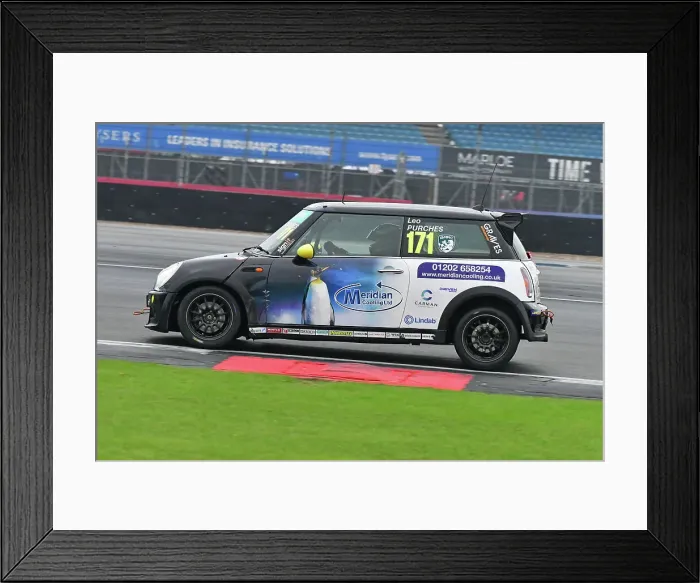 Framed Print : CJ15_0862 Leo Purches, MINI Cooper, Graves Motorsport.jpg Framed Print : CJ15_0862 Leo Purches, MINI Cooper, Graves Motorsport.jpg