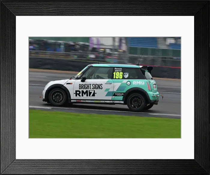 Framed Print : CJ15_0878 Ronnie Smith, MINI Cooper, Chandler Motorsport.jpg Framed Print : CJ15_0878 Ronnie Smith, MINI Cooper, Chandler Motorsport.jpg