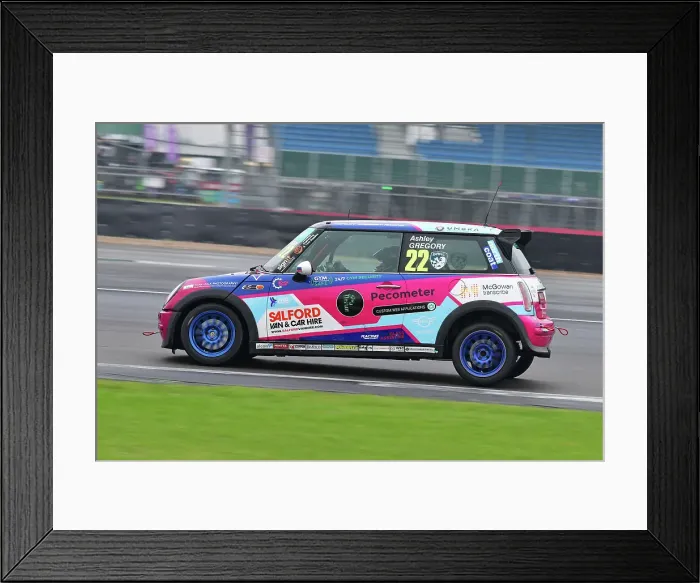 Framed Print : CJ15_0901 Ashley Gregory, MINI Cooper, Ashley Gregory Racing.jpg Framed Print : CJ15_0901 Ashley Gregory, MINI Cooper, Ashley Gregory Racing.jpg