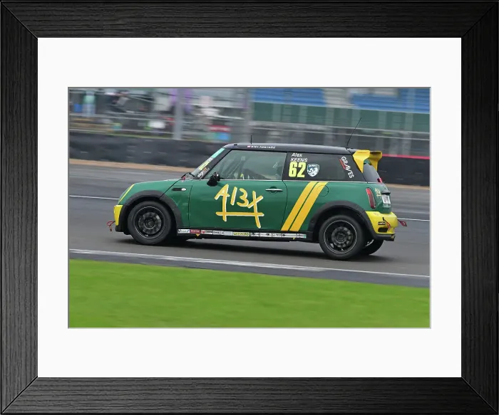 Framed Print : CJ15_0919 Alex Keens, MINI Cooper, Graves Motorsport.jpg Framed Print : CJ15_0919 Alex Keens, MINI Cooper, Graves Motorsport.jpg