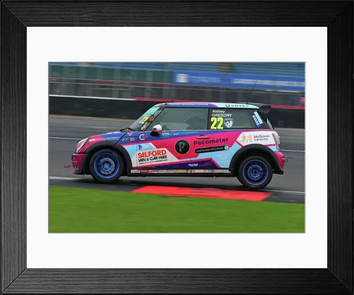 Framed Print : CJ15_0925 Ashley Gregory, MINI Cooper, Ashley Gregory Racing.jpg Framed Print : CJ15_0925 Ashley Gregory, MINI Cooper, Ashley Gregory Racing.jpg