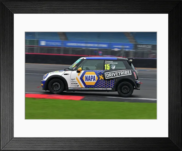 Framed Print : CJ15_0934 Cameron Richardson, MINI Cooper, NAPA Racing UK.jpg Framed Print : CJ15_0934 Cameron Richardson, MINI Cooper, NAPA Racing UK.jpg