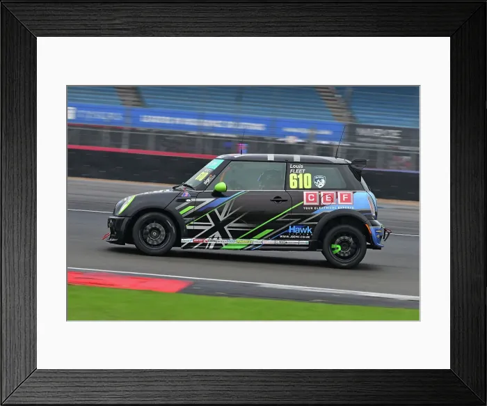 Framed Print : CJ15_0937 Louis Fleet, MINI Cooper, Team Avago.jpg Framed Print : CJ15_0937 Louis Fleet, MINI Cooper, Team Avago.jpg