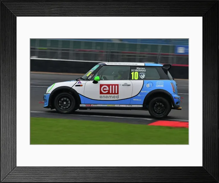Framed Print : CJ15_0941 Warren Scibberas, MINI Cooper, Mannpower Motorsport.jpg Framed Print : CJ15_0941 Warren Scibberas, MINI Cooper, Mannpower Motorsport.jpg