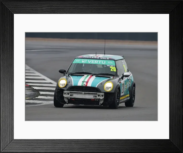Framed Print : CJ15_0957 Riccardo Monti, MINI Cooper, EXCELR8 Motorsport.jpg Framed Print : CJ15_0957 Riccardo Monti, MINI Cooper, EXCELR8 Motorsport.jpg