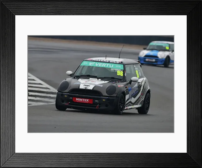 Framed Print : CJ15_0959 Sam Gornall, MINI Cooper, Westbourne Motorsport.jpg Framed Print : CJ15_0959 Sam Gornall, MINI Cooper, Westbourne Motorsport.jpg
