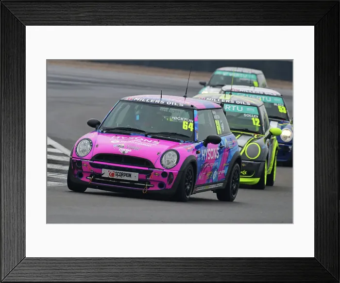 Framed Print : CJ15_0964 Harry Hickton, MINI Cooper, Westbourne Motorsport.jpg Framed Print : CJ15_0964 Harry Hickton, MINI Cooper, Westbourne Motorsport.jpg