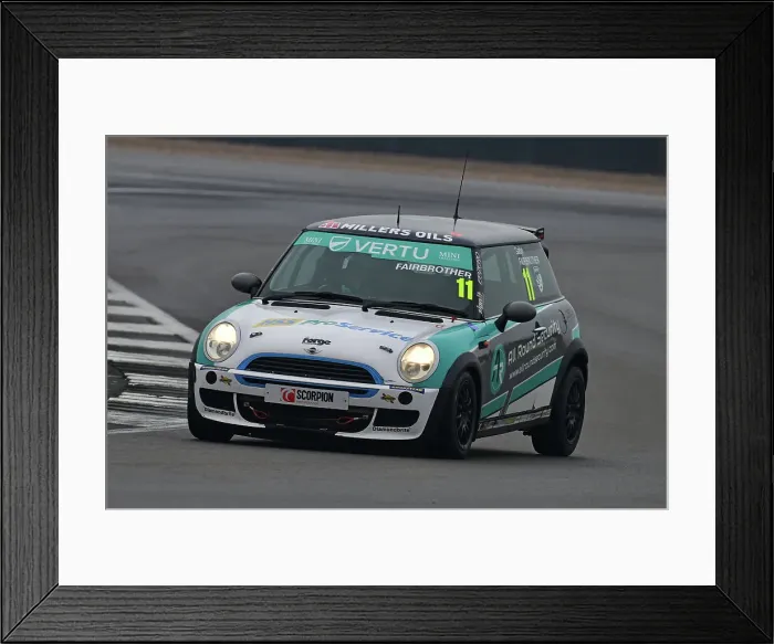 Framed Print : CJ15_0967 Gabe Fairbrother, MINI Cooper, EXCELR8 Motorsport.jpg Framed Print : CJ15_0967 Gabe Fairbrother, MINI Cooper, EXCELR8 Motorsport.jpg