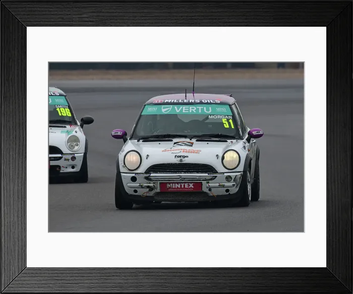 Framed Print : CJ15_0971 Craig Morgan, MINI Cooper, Chandler Motorsport.jpg Framed Print : CJ15_0971 Craig Morgan, MINI Cooper, Chandler Motorsport.jpg