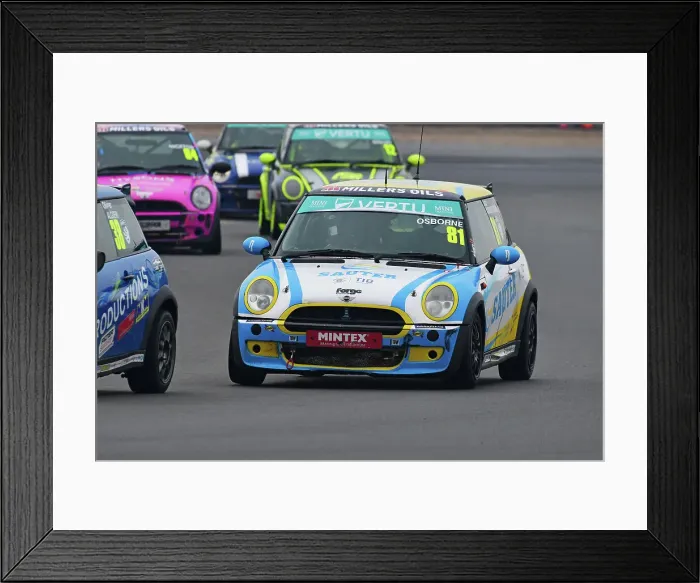 Framed Print : CJ15_0985 Luca Marinoni Osborne, MINI Cooper, Westbourne Motorsport.jpg Framed Print : CJ15_0985 Luca Marinoni Osborne, MINI Cooper, Westbourne Motorsport.jpg