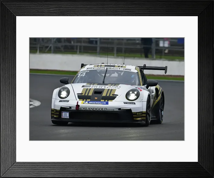 Framed Print : CJ15_0632 William Burns, Porsche 911 GT3 Cup, Rosland Gold by Century Motorsport.jpg Framed Print : CJ15_0632 William Burns, Porsche 911 GT3 Cup, Rosland Gold by Century Motorsport.jpg