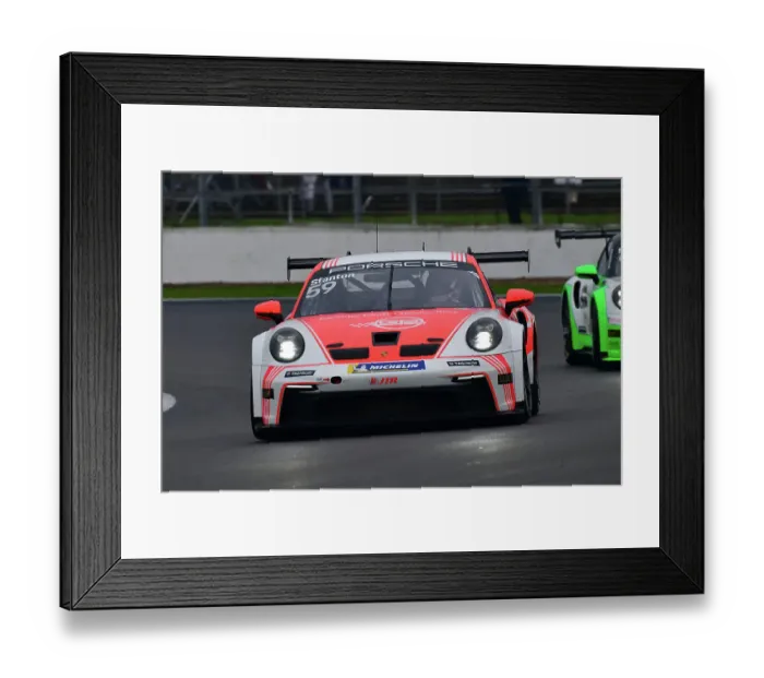 Framed Print : CJ15_0640 Josh Stanton, Porsche 911 GT3 Cup, JTR.jpg
