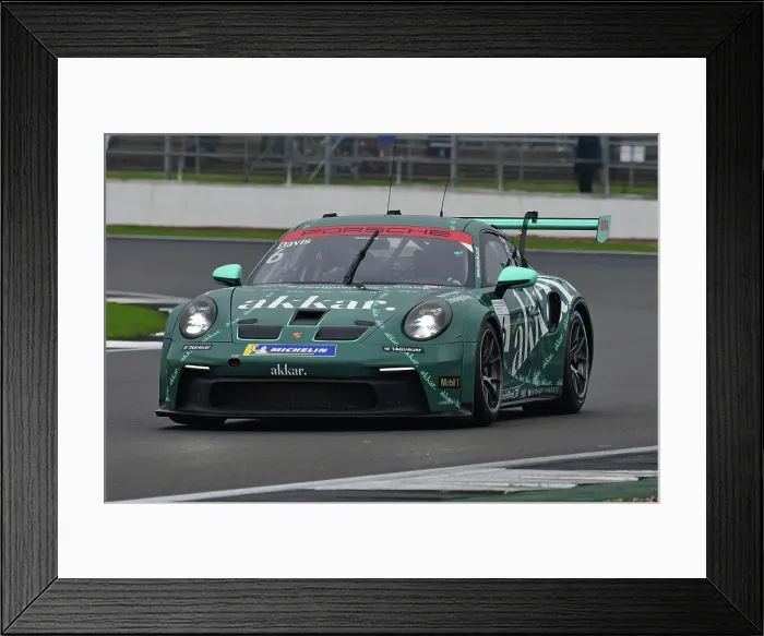 Framed Print : CJ15_0670 Callum Davis, Porsche 911 GT3 Cup, CCK Motorsport.jpg