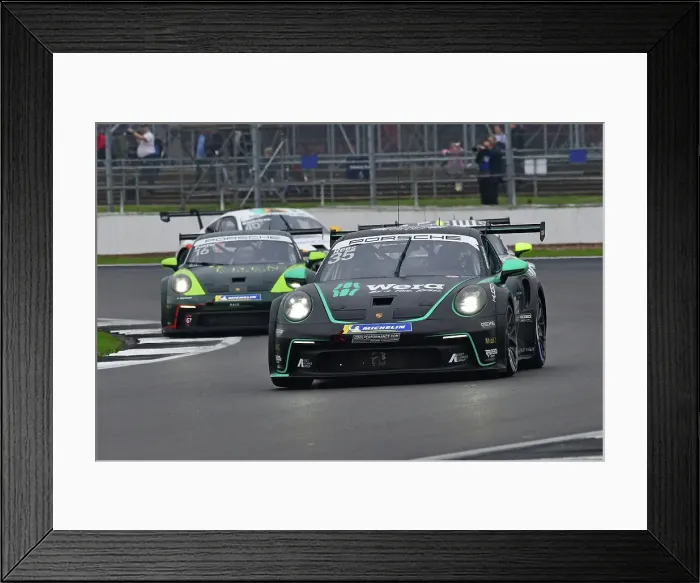 Framed Print : CJ15_0681 Matthew Rees, Porsche 911 GT3 Cup, Team Parker Racing.jpg