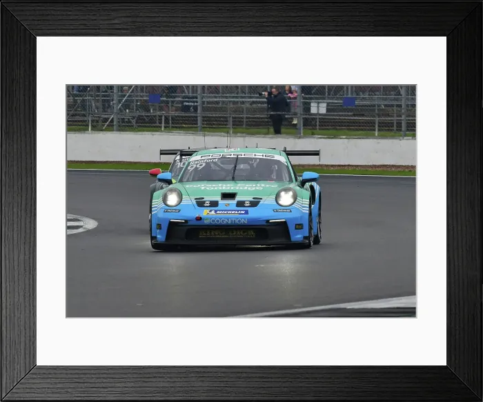 Framed Print : CJ15_0713 Charles Rainford, Porsche 911 GT3 Cup, Cognition Land & Water with CCK Motorsport.jpg