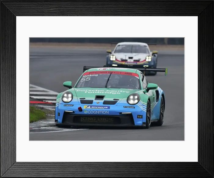 Framed Print : CJ15_0791 Richard Hosking, Porsche 911 GT3 Cup, Cognition Land & Water with CCK Motorsport.jpg
