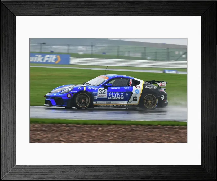 Framed Print : CJ15_0138 Ethan Hammerton, Porsche 718 Cayman GT4 RS Clubsport, Team Omologato with Graves Motorsport.jpg Framed Print : CJ15_0138 Ethan Hammerton, Porsche 718 Cayman GT4 RS Clubsport, Team Omologato with Graves Motorsport.jpg