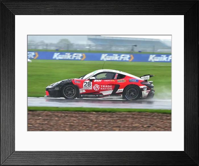 Framed Print : CJ15_0151 George Jaxon, Porsche 718 Cayman GT4 RS Clubsport, Q Mix Concrete with JWB Motorsport.jpg Framed Print : CJ15_0151 George Jaxon, Porsche 718 Cayman GT4 RS Clubsport, Q Mix Concrete with JWB Motorsport.jpg
