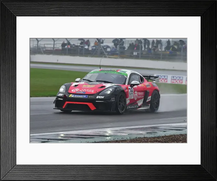 Framed Print : CJ15_0184 George Jaxon, Porsche 718 Cayman GT4 RS Clubsport, Q Mix Concrete with JWB Motorsport.jpg Framed Print : CJ15_0184 George Jaxon, Porsche 718 Cayman GT4 RS Clubsport, Q Mix Concrete with JWB Motorsport.jpg