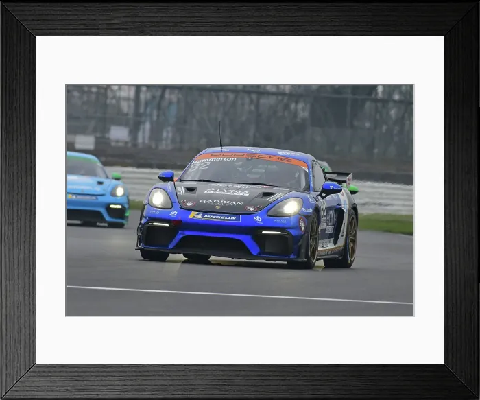 Framed Print : CJ15_1033 Ethan Hammerton, Porsche 718 Cayman GT4 RS Clubsport, Team Omologato with Graves Motorsport.jpg Framed Print : CJ15_1033 Ethan Hammerton, Porsche 718 Cayman GT4 RS Clubsport, Team Omologato with Graves Motorsport.jpg