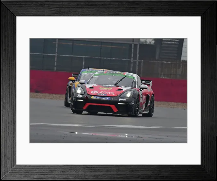 Framed Print : CJ15_1097 George Jaxon, Porsche 718 Cayman GT4 RS Clubsport, Q Mix Concrete with JWB Motorsport.jpg Framed Print : CJ15_1097 George Jaxon, Porsche 718 Cayman GT4 RS Clubsport, Q Mix Concrete with JWB Motorsport.jpg