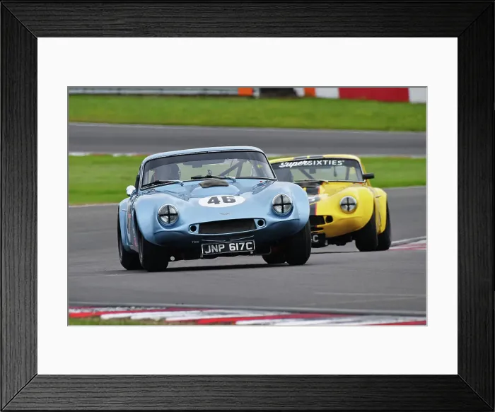 Framed Print : CJ14_4573 Mike Whitaker Snr, TVR Griffith.jpg